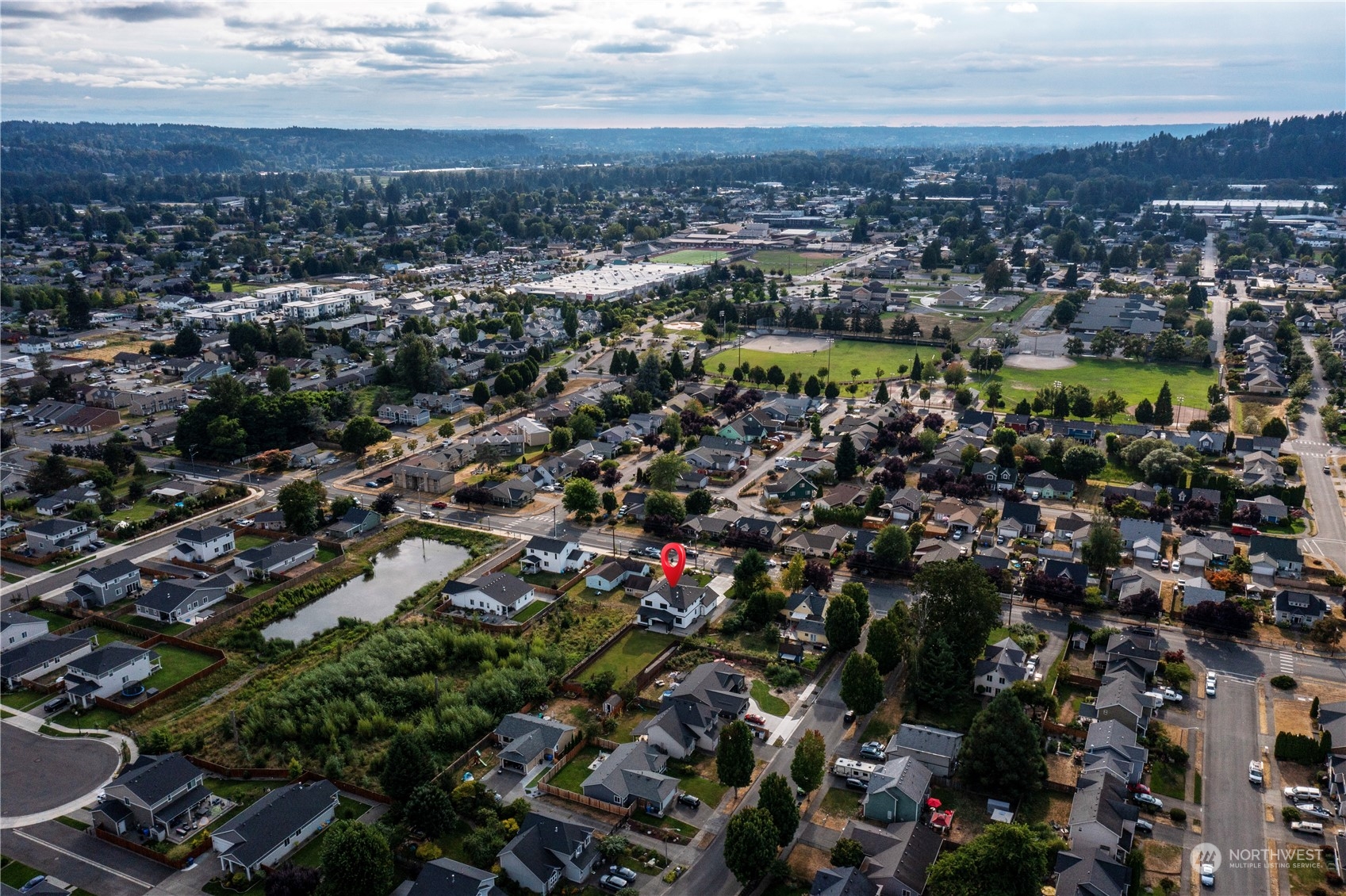 5425 Parker Road East Sumner, WA 98390 - Photo 40 of 40 an aerial view of multiple house