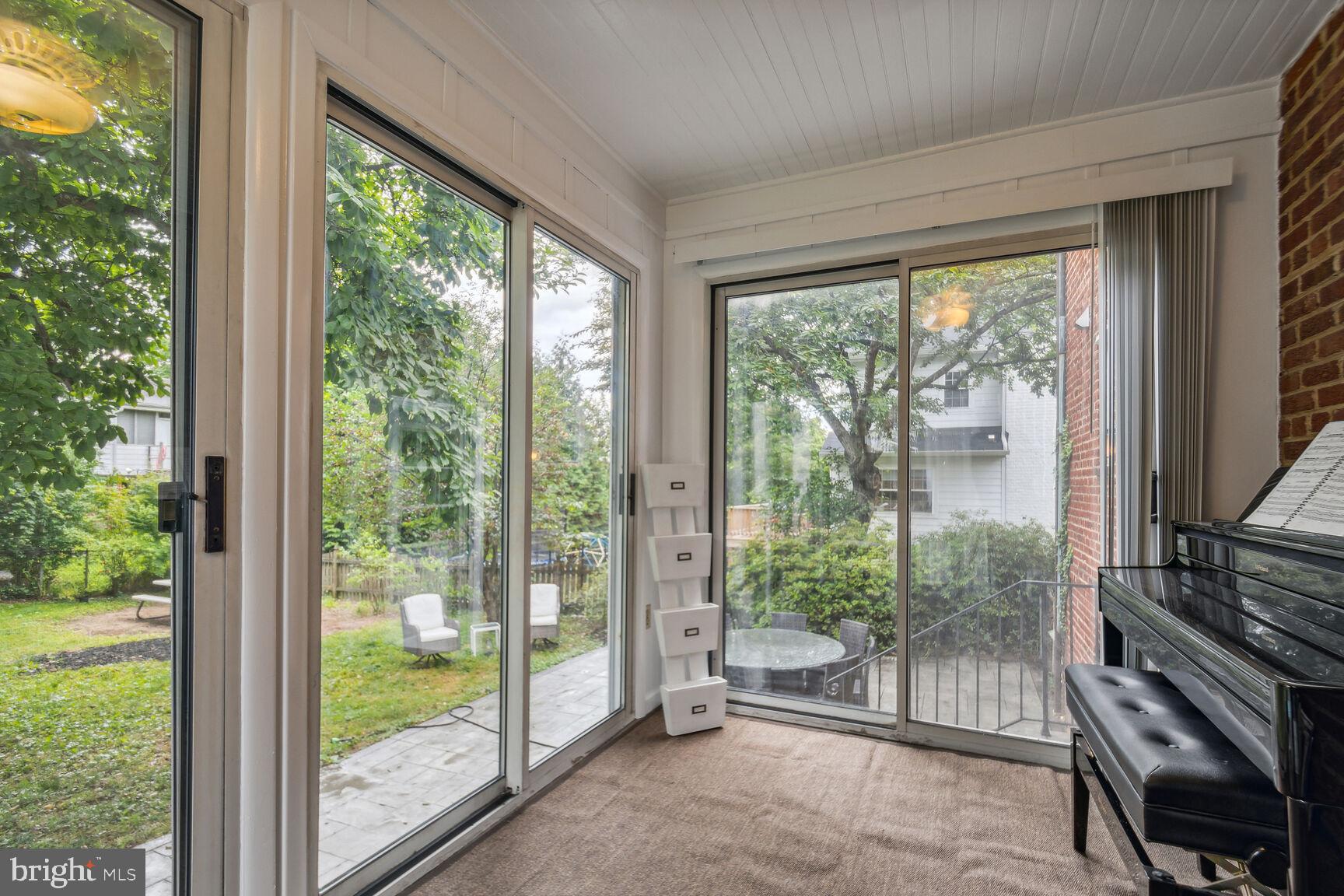8504 Grubb Road Chevy Chase, MD 20815 - Photo 20 of 29 a view of backyard with green space
