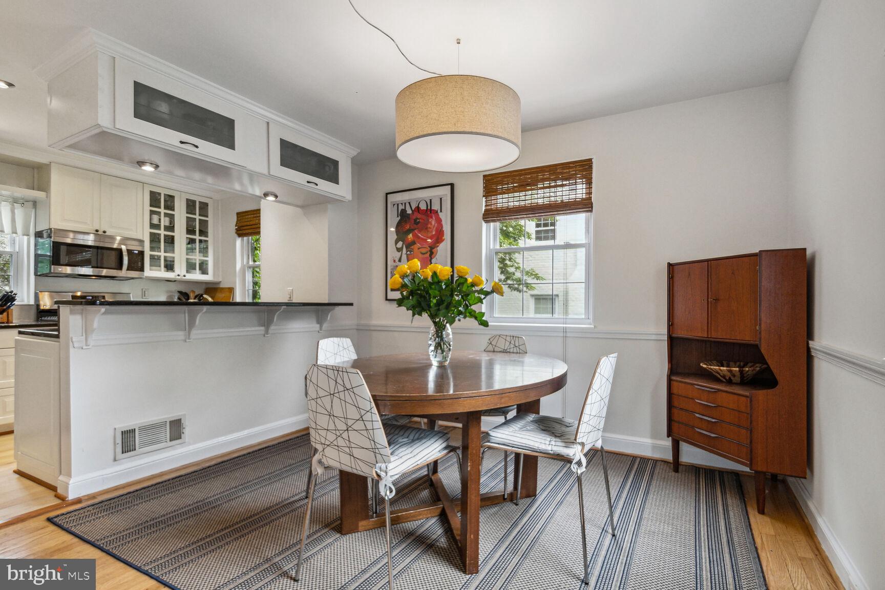 8504 Grubb Road Chevy Chase, MD 20815 - Photo 6 of 29 a dining room with furniture and window