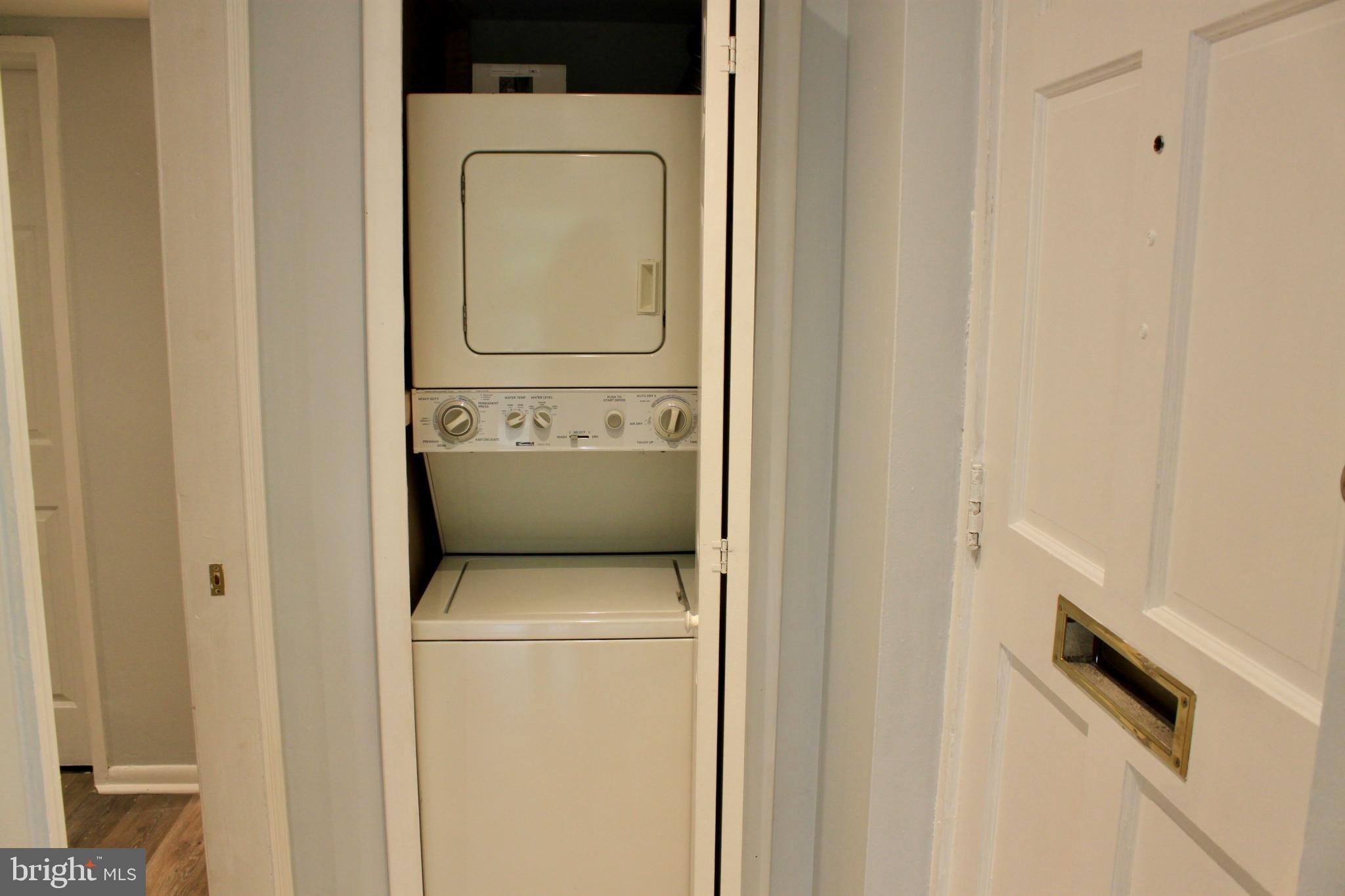 46 G Street Southwest, Unit B Washington, DC 20024 - Photo 9 of 13 In unit Washer/Dryer