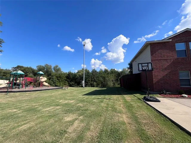 a view of a basketball court