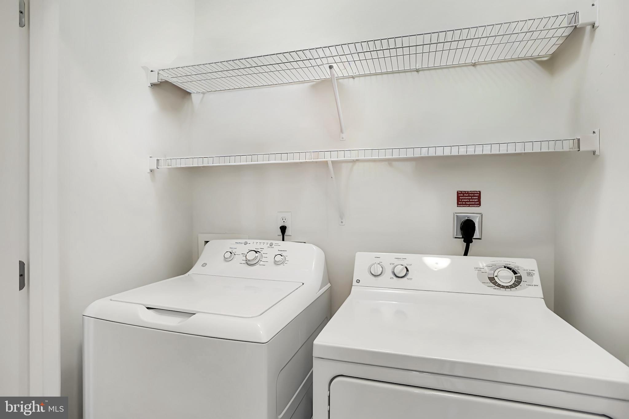 8 Granite Place, Unit 362 Gaithersburg, MD 20878 - Photo 32 of 42 Laundry Room