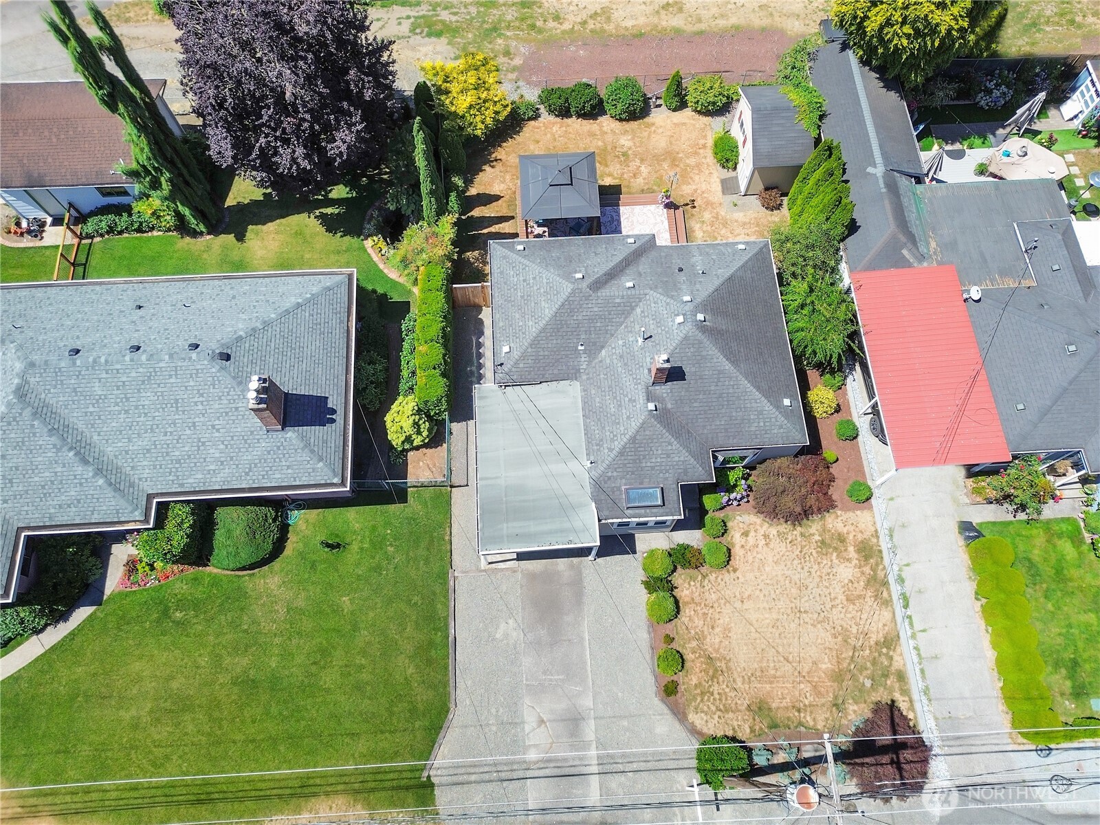 223 R Street Southeast Auburn, WA 98002 - Photo 22 of 23 an aerial view of a house with a swimming pool