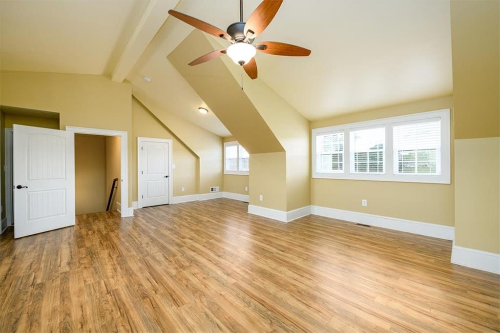725 County Farm Road Jefferson, GA 30549 - Photo 26 of 43 a view of empty room with wooden floor and fan