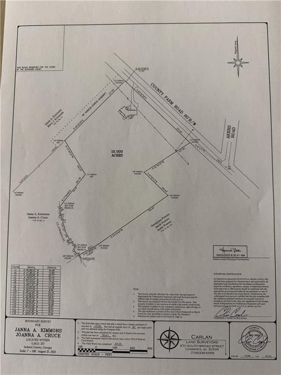 725 County Farm Road Jefferson, GA 30549 - Photo 43 of 43 a bathroom with a shower