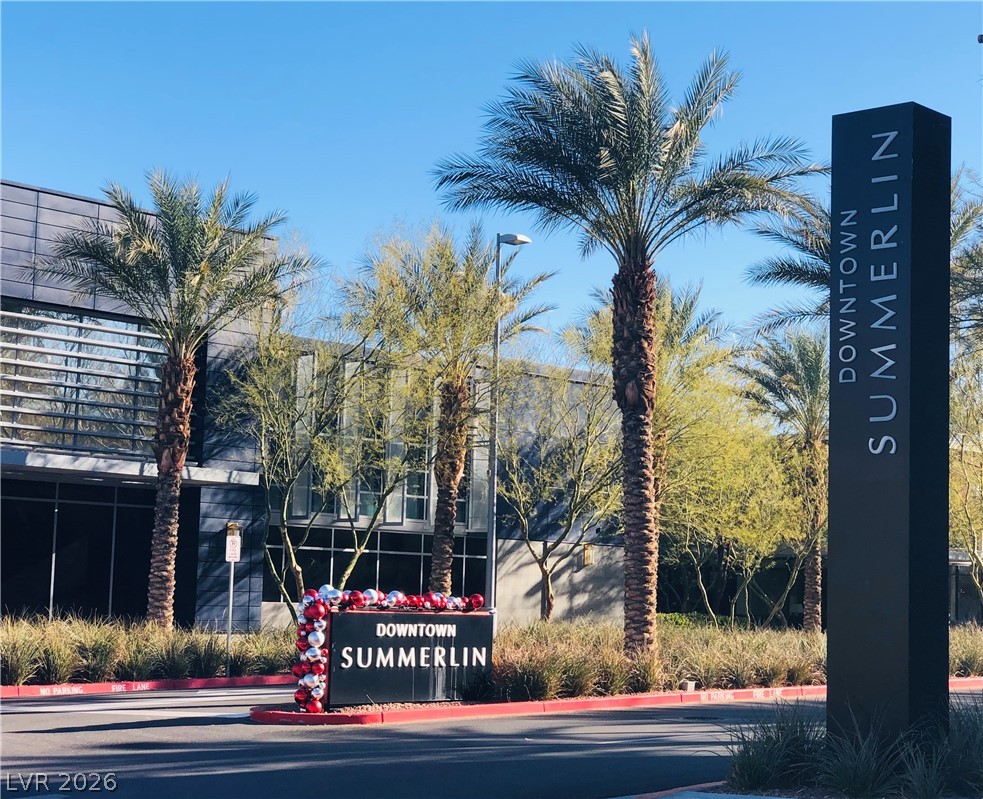 10959 Pumpkin Ridge Avenue Las Vegas, NV 89135 - Photo 48 of 51 Entrance to Downtown Summerlin, flanked by palm trees and desert landscaping. Many, many stores and dining options will never disappoint you and your loved ones.
