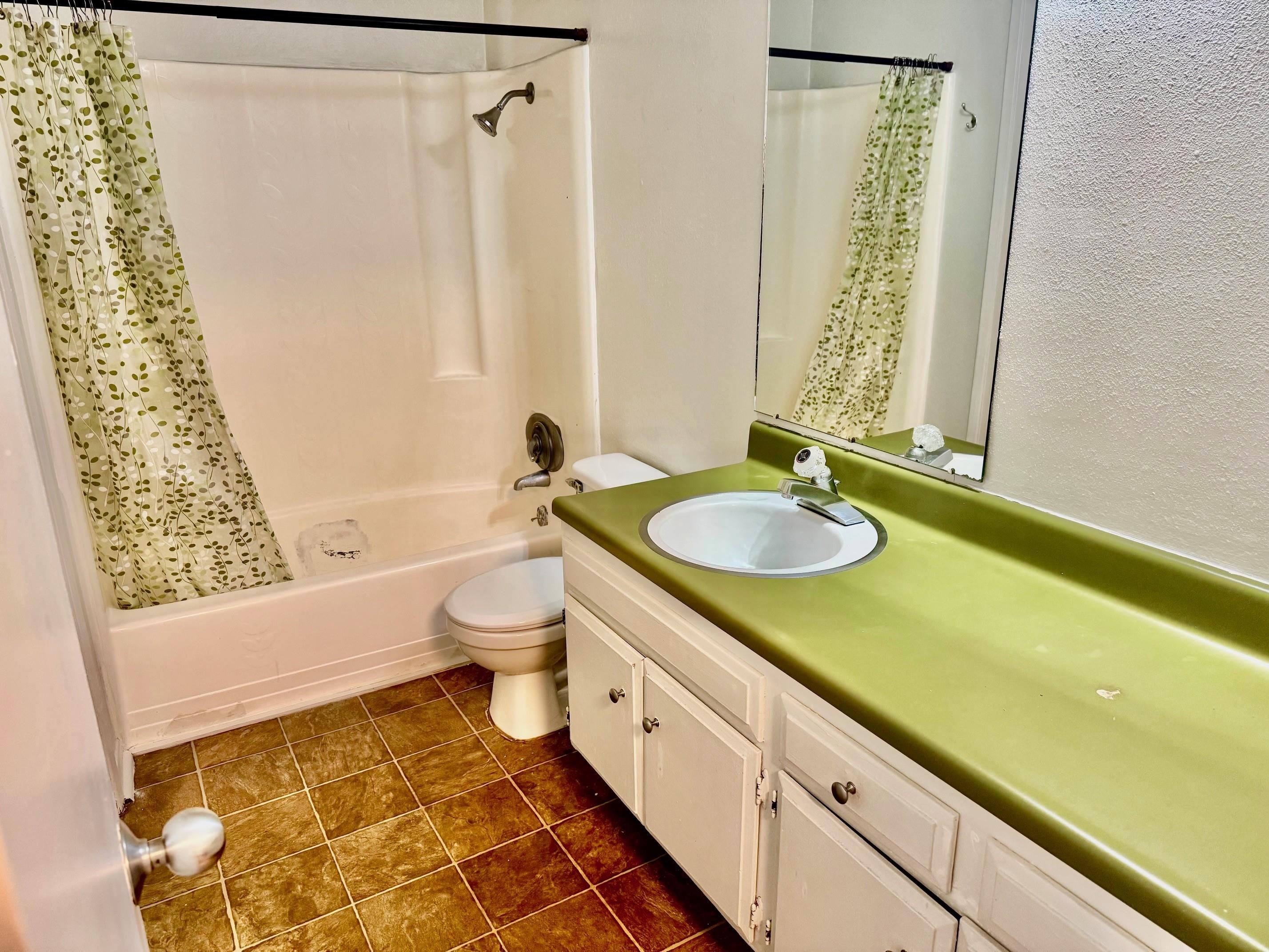 137 Laurel Mountain Road, Unit 302 Mammoth Lakes, CA 93546 - Photo 6 of 12 a bathroom with a sink and a mirror