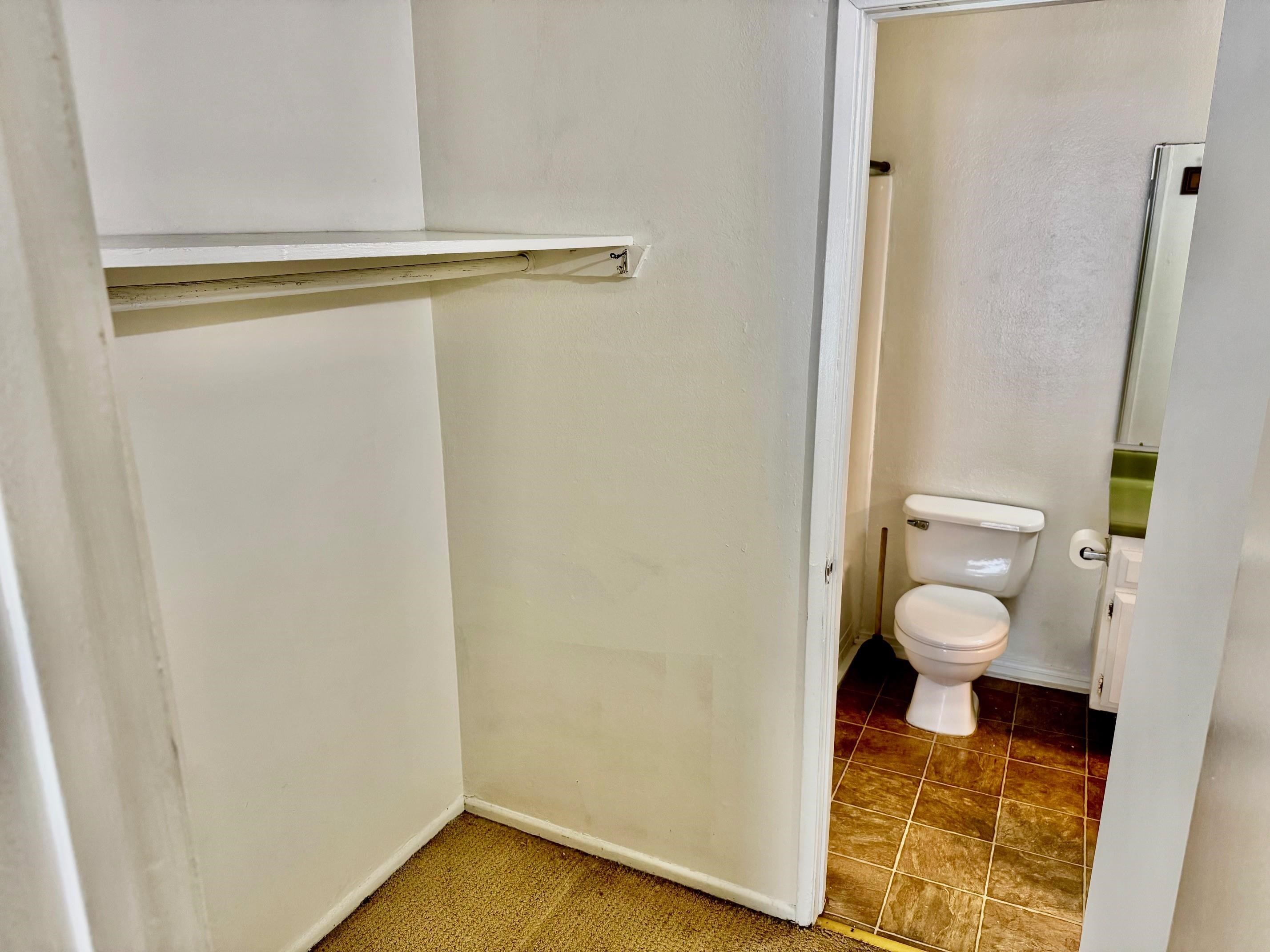 137 Laurel Mountain Road, Unit 302 Mammoth Lakes, CA 93546 - Photo 7 of 12 a bathroom with a toilet and a shower