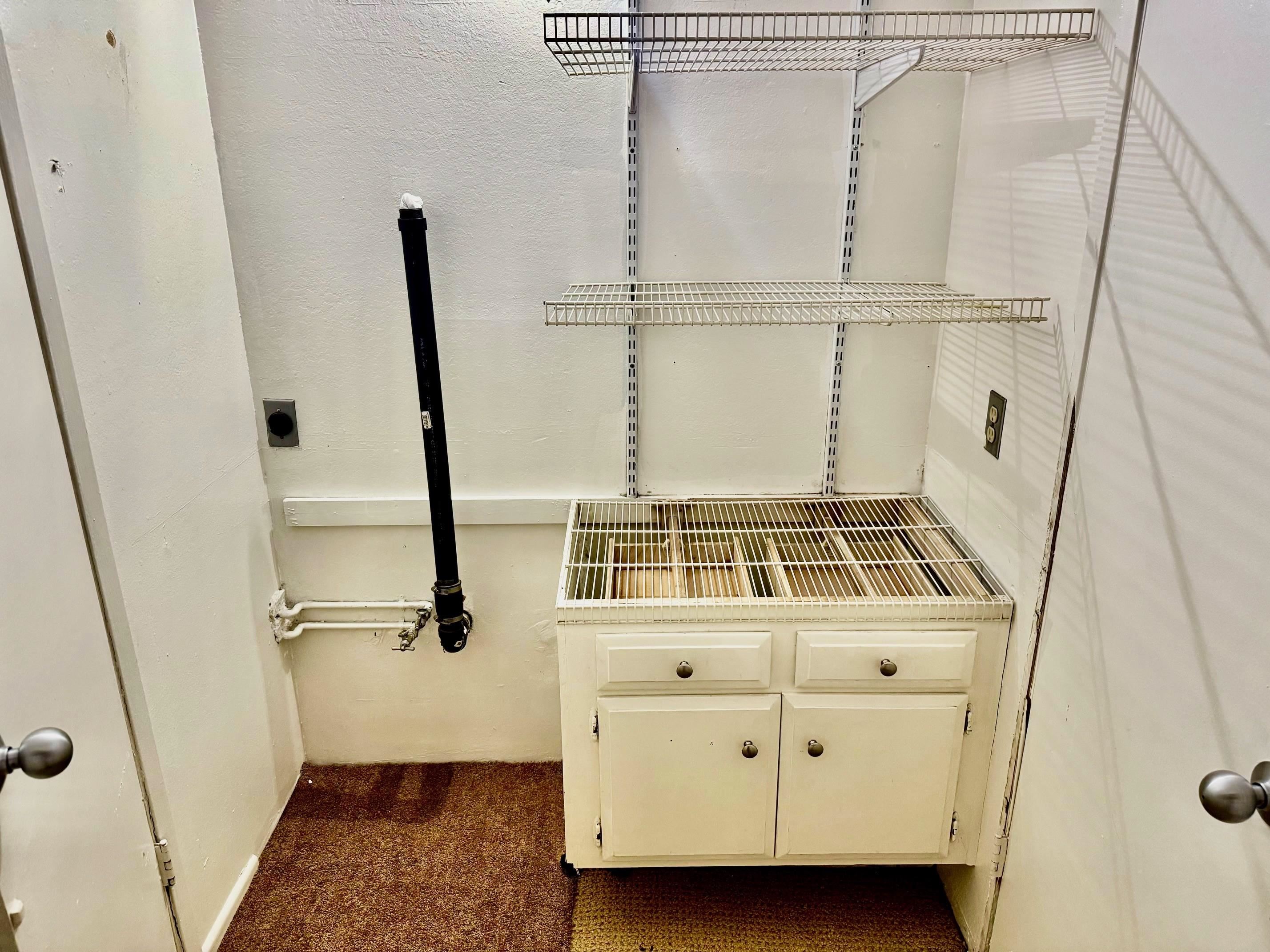 137 Laurel Mountain Road, Unit 302 Mammoth Lakes, CA 93546 - Photo 8 of 12 a view of a storage and utility room with a sink
