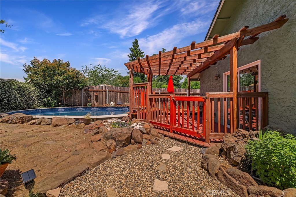 13 Avante Way Chico, CA 95973 - Photo 44 of 58 a view of a shaded area in a backyard