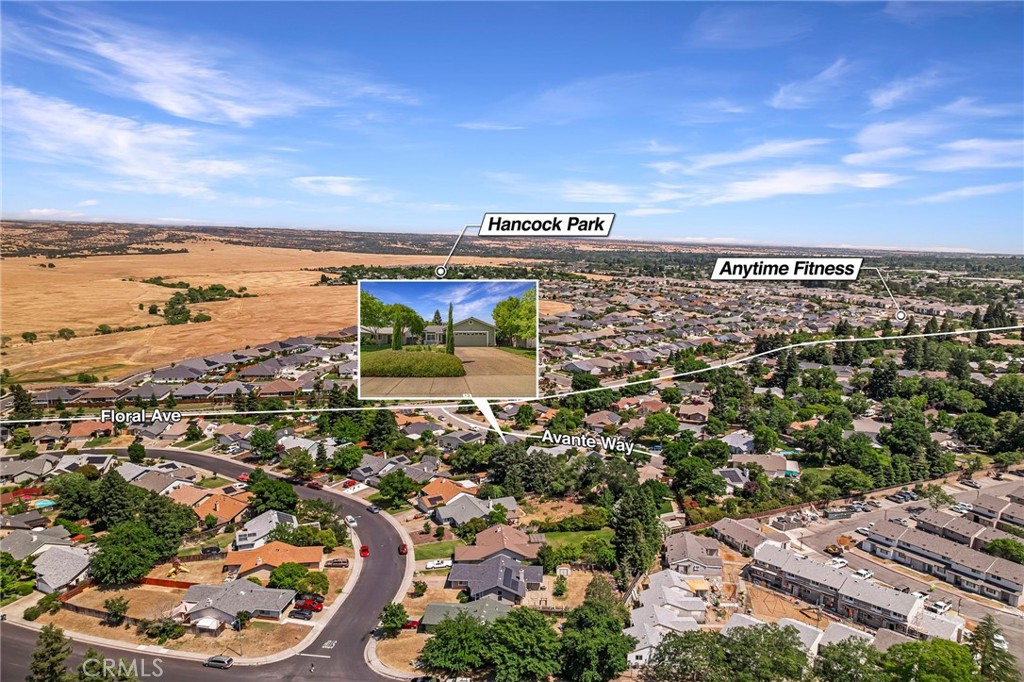 13 Avante Way Chico, CA 95973 - Photo 55 of 58 an aerial view of a city