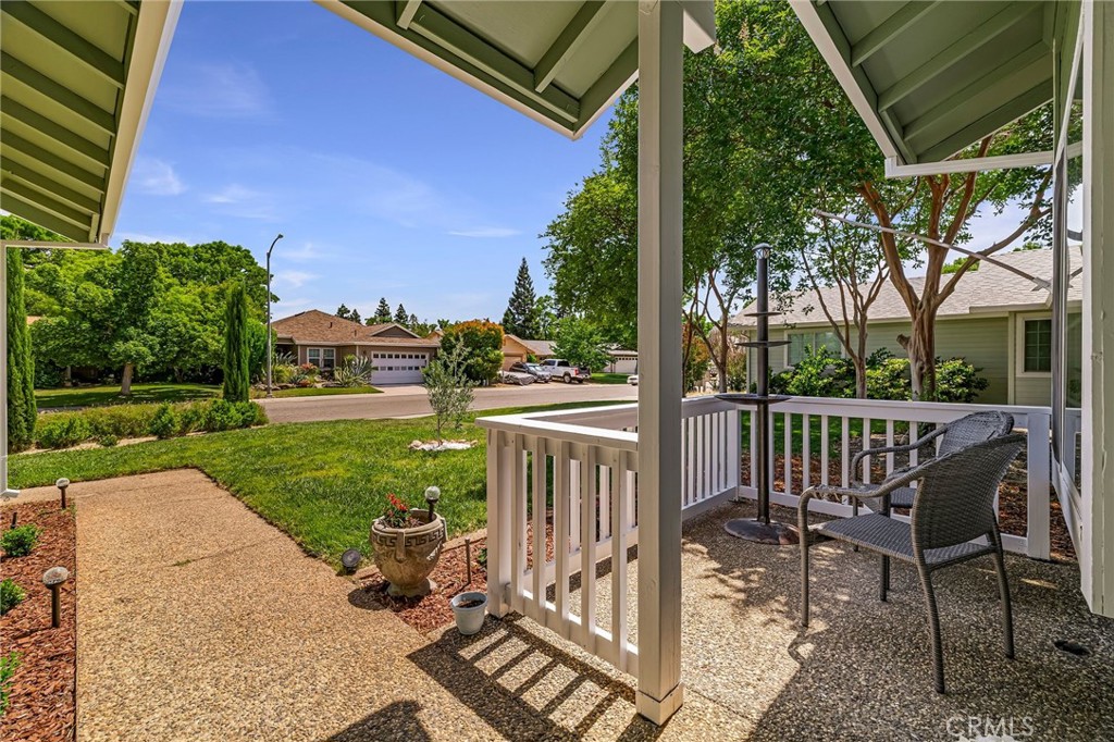 13 Avante Way Chico, CA 95973 - Photo 7 of 58 a view of a patio with a chairs and table in the patio