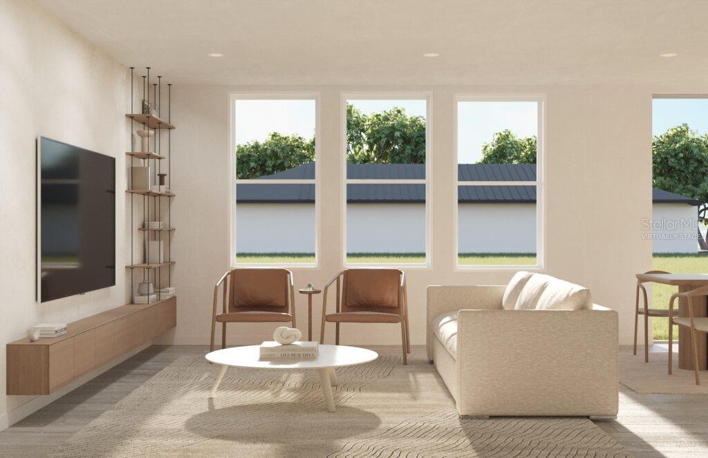 4480 Northwest 37th Street Road Ocala, FL 34482 - Photo 3 of 8 a living room with furniture and a large window