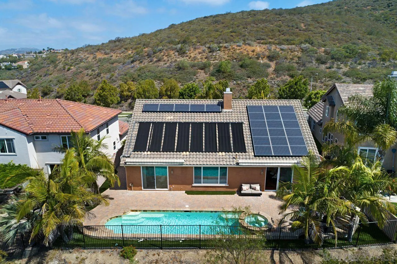16076 Cayenne Ridge Road San Diego, CA 92127 - Photo 40 of 43 an aerial view of a house