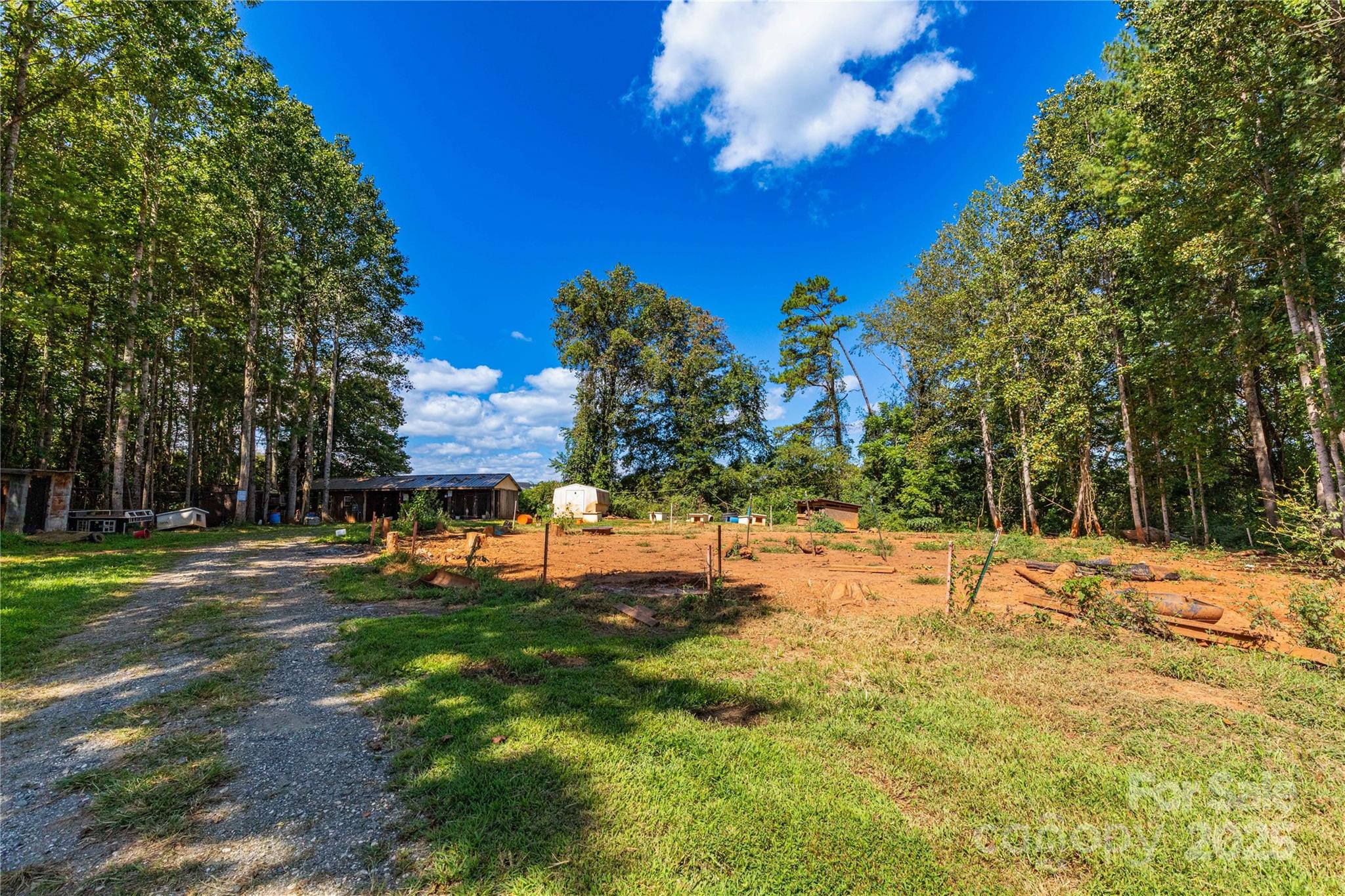 653 Mag Sluder Road Alexander, NC 28701 - Photo 28 of 28 a view of a backyard of the house