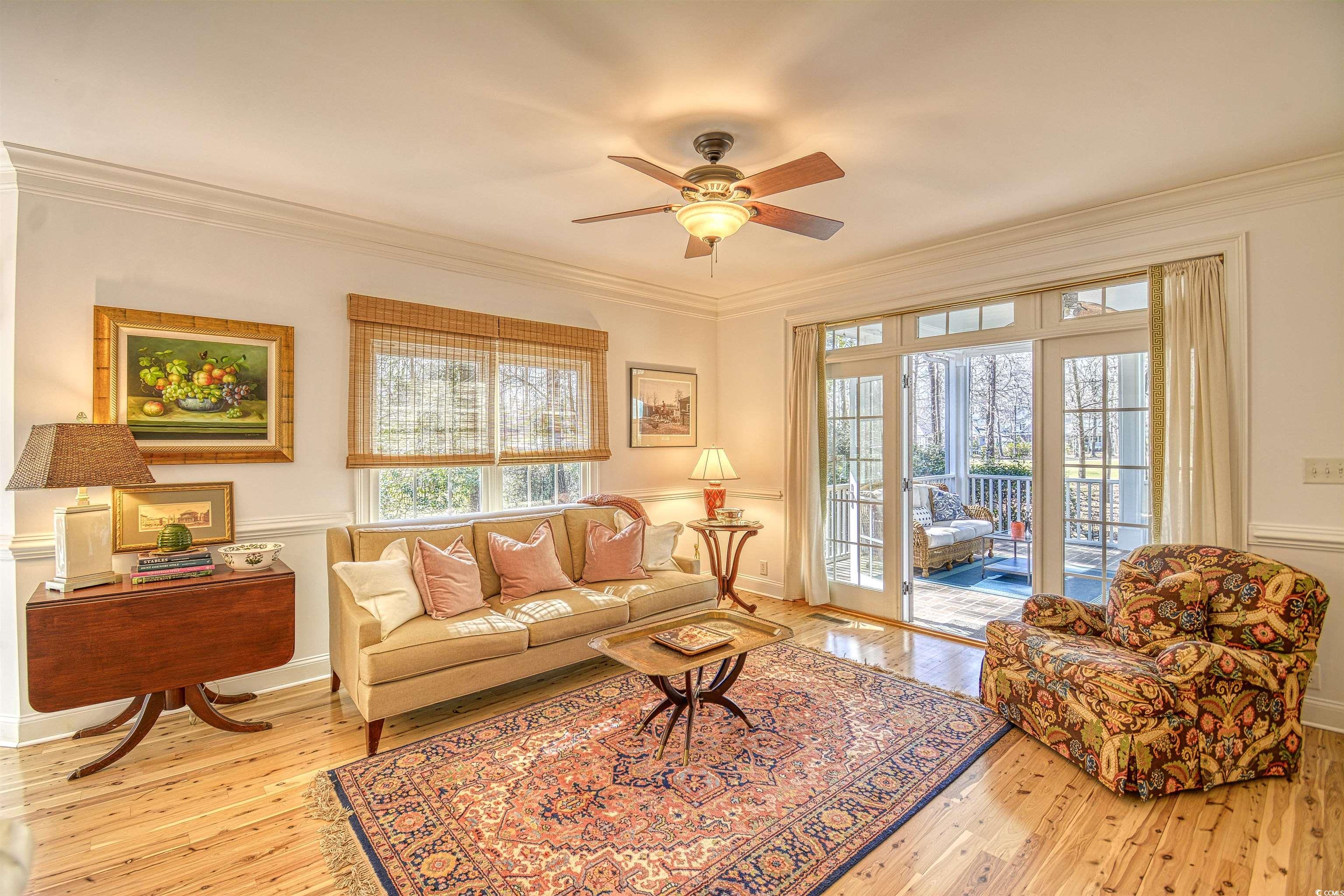 4514 Wagon Run Murrells Inlet, SC 29576 - Photo 18 of 40 Living room featuring hardwood / wood-style floors