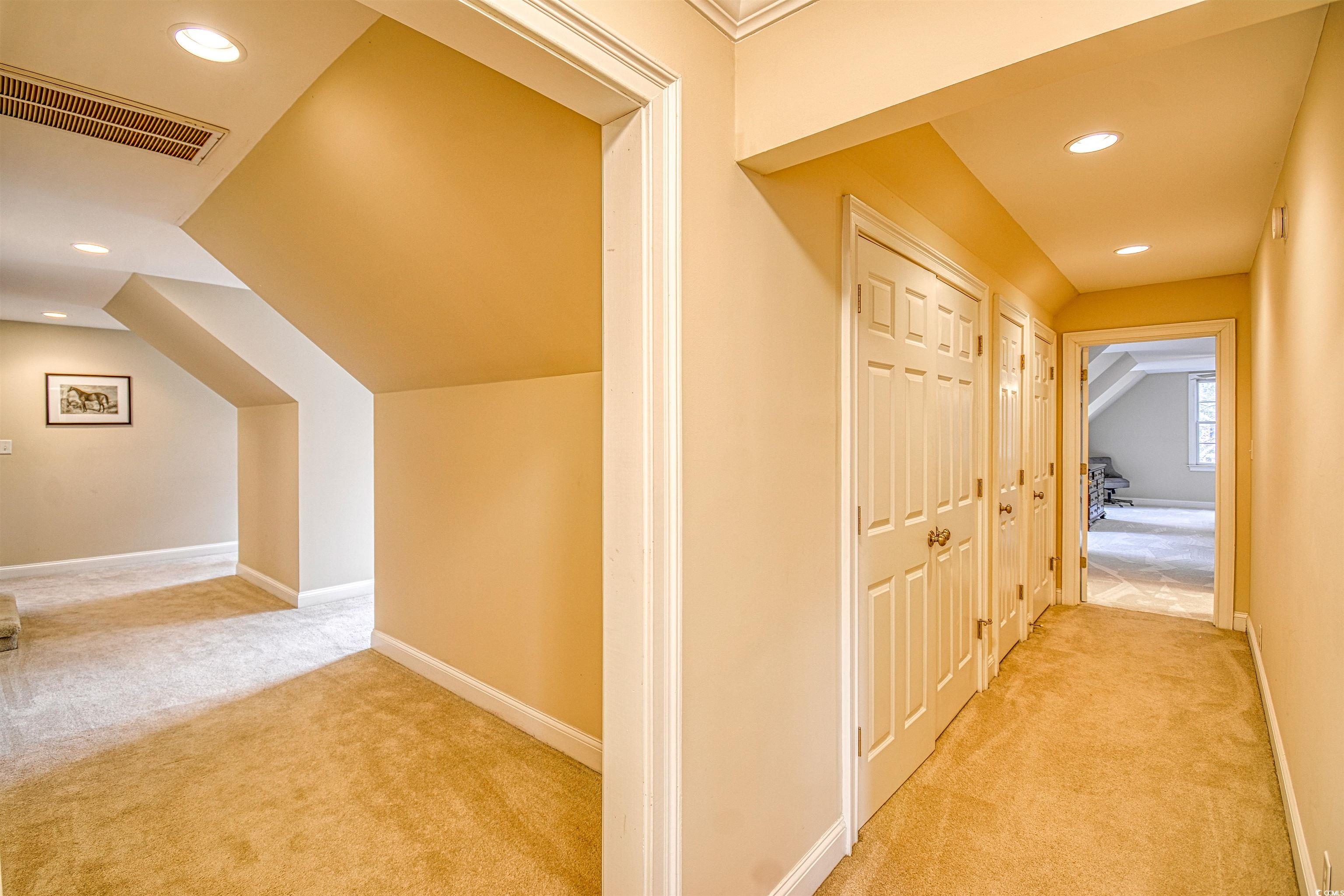 4514 Wagon Run Murrells Inlet, SC 29576 - Photo 27 of 40 Corridor with carpet floors, recessed lighting, vi