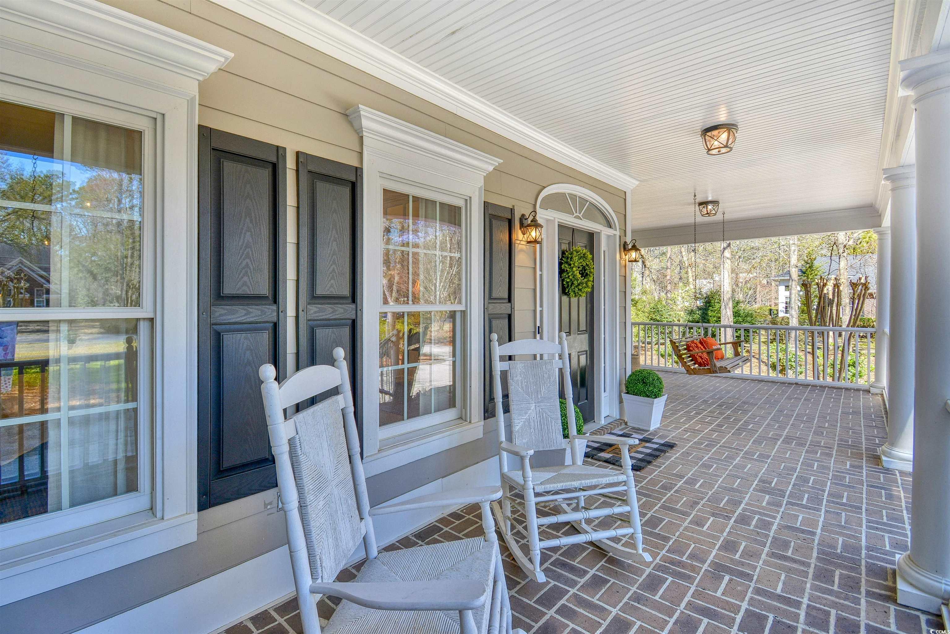 4514 Wagon Run Murrells Inlet, SC 29576 - Photo 32 of 40 View of patio / terrace featuring a porch