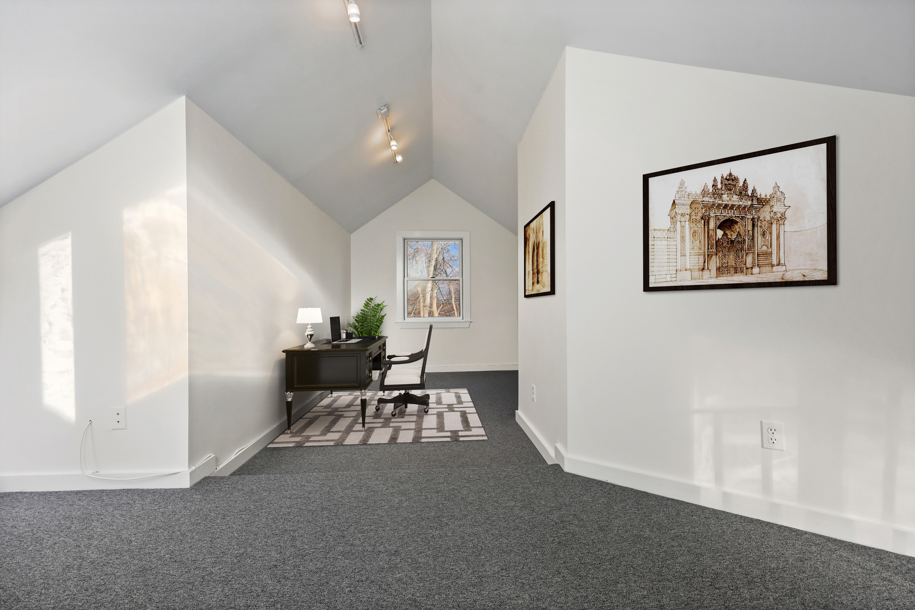 38 Chester Road Easton, CT 06612 - Photo 32 of 36 a living room with furniture and a potted plant