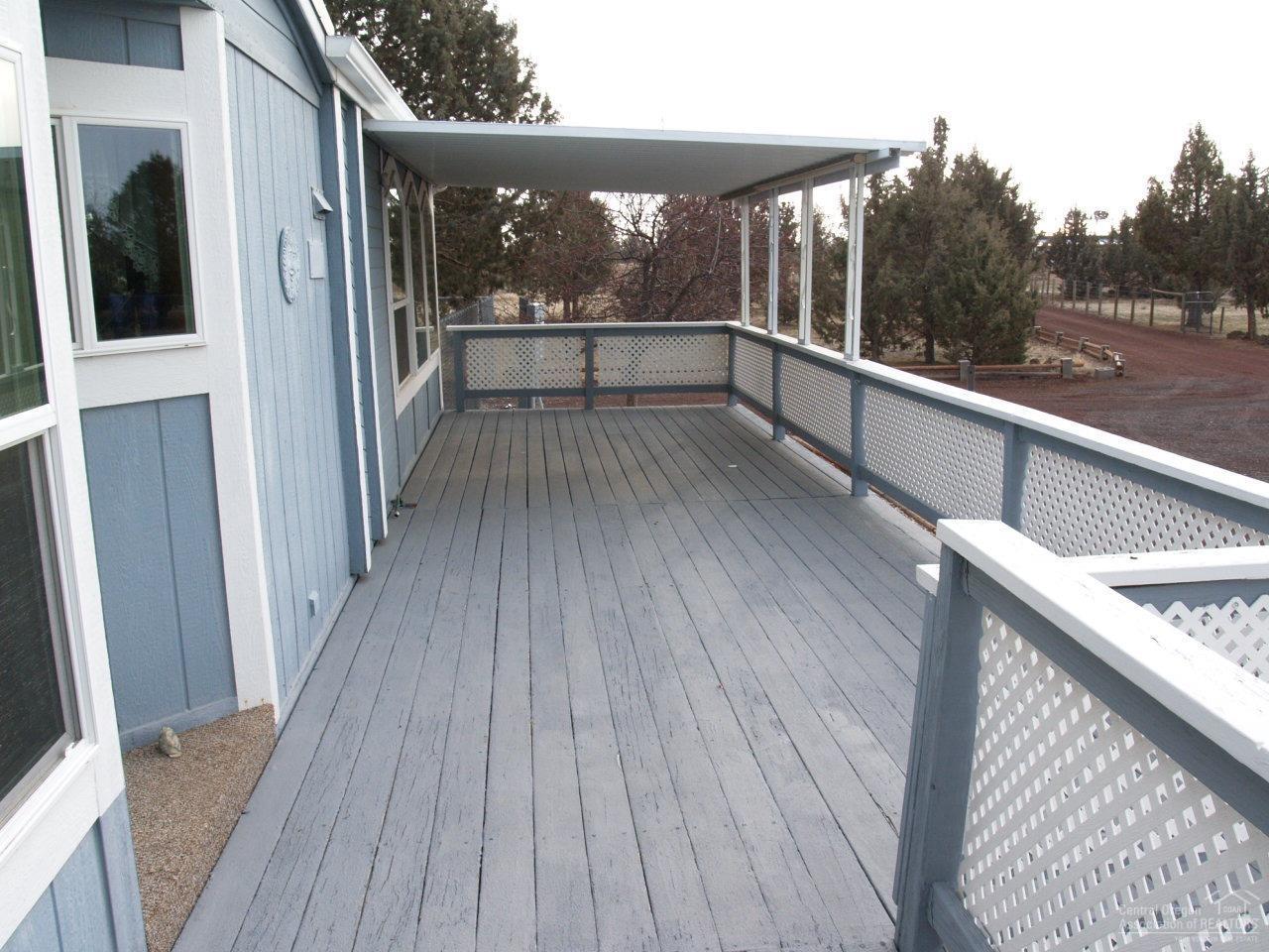 7162 Southwest Shad Road Terrebonne, OR 97760 - Photo 21 of 24 West side south end of covered deck.