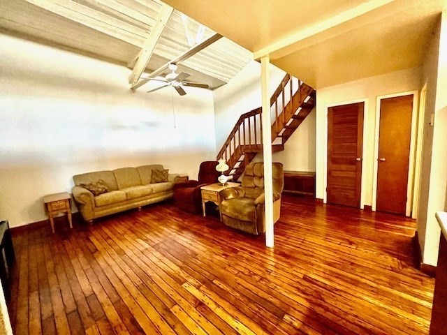 267 Locust Street, Unit 2G Northampton, MA 01062 - Photo 4 of 24 a living room with furniture and a wooden floor