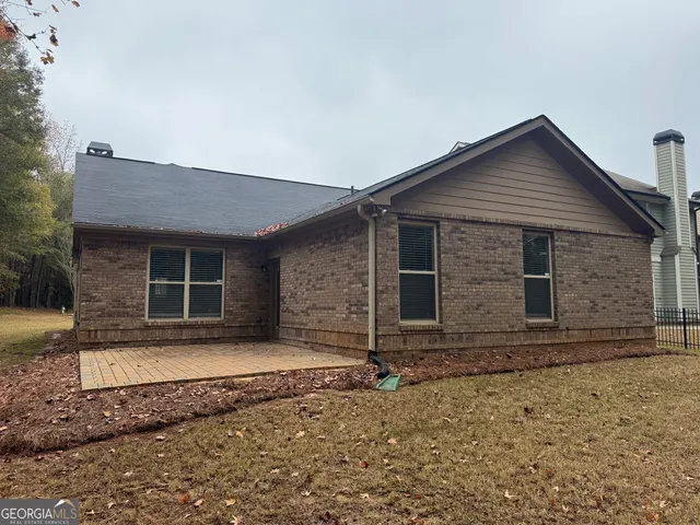 a view of front door of house