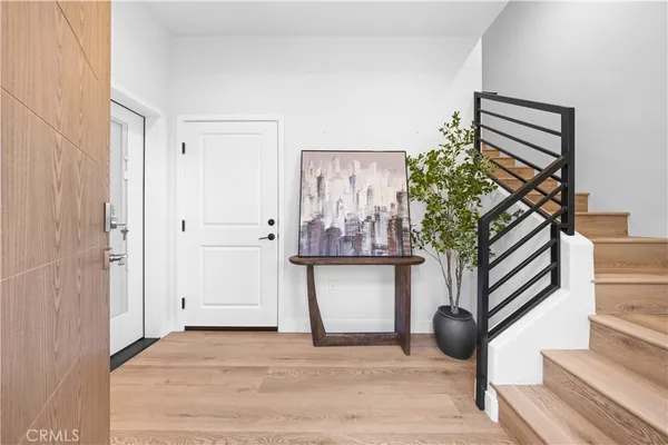 a view of entryway and hall