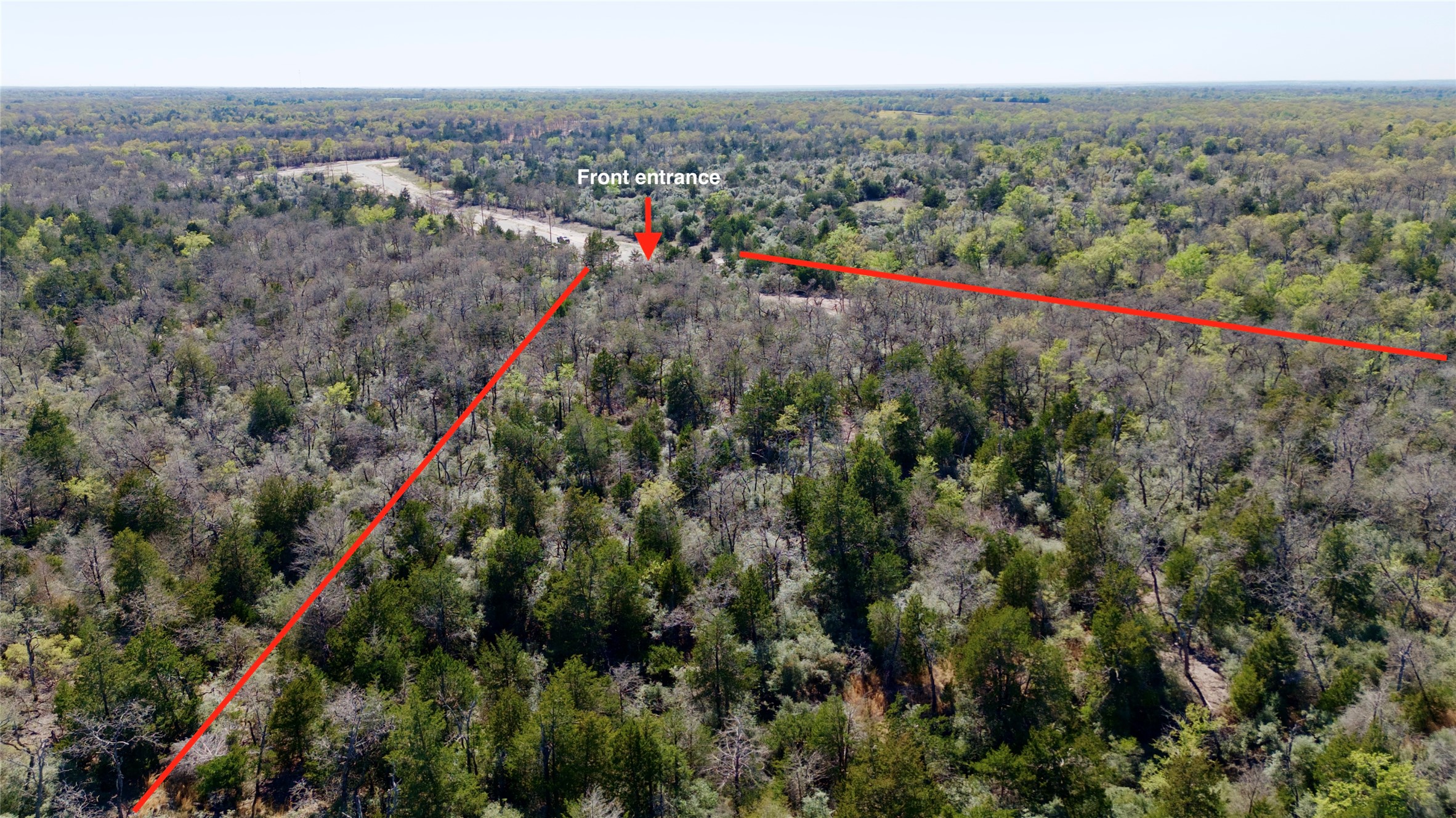 100 Pr 617 Roads Kosse, TX 76653 - Photo 21 of 26 Aerial view of a forest