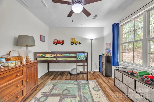 a very nice looking room with a large window