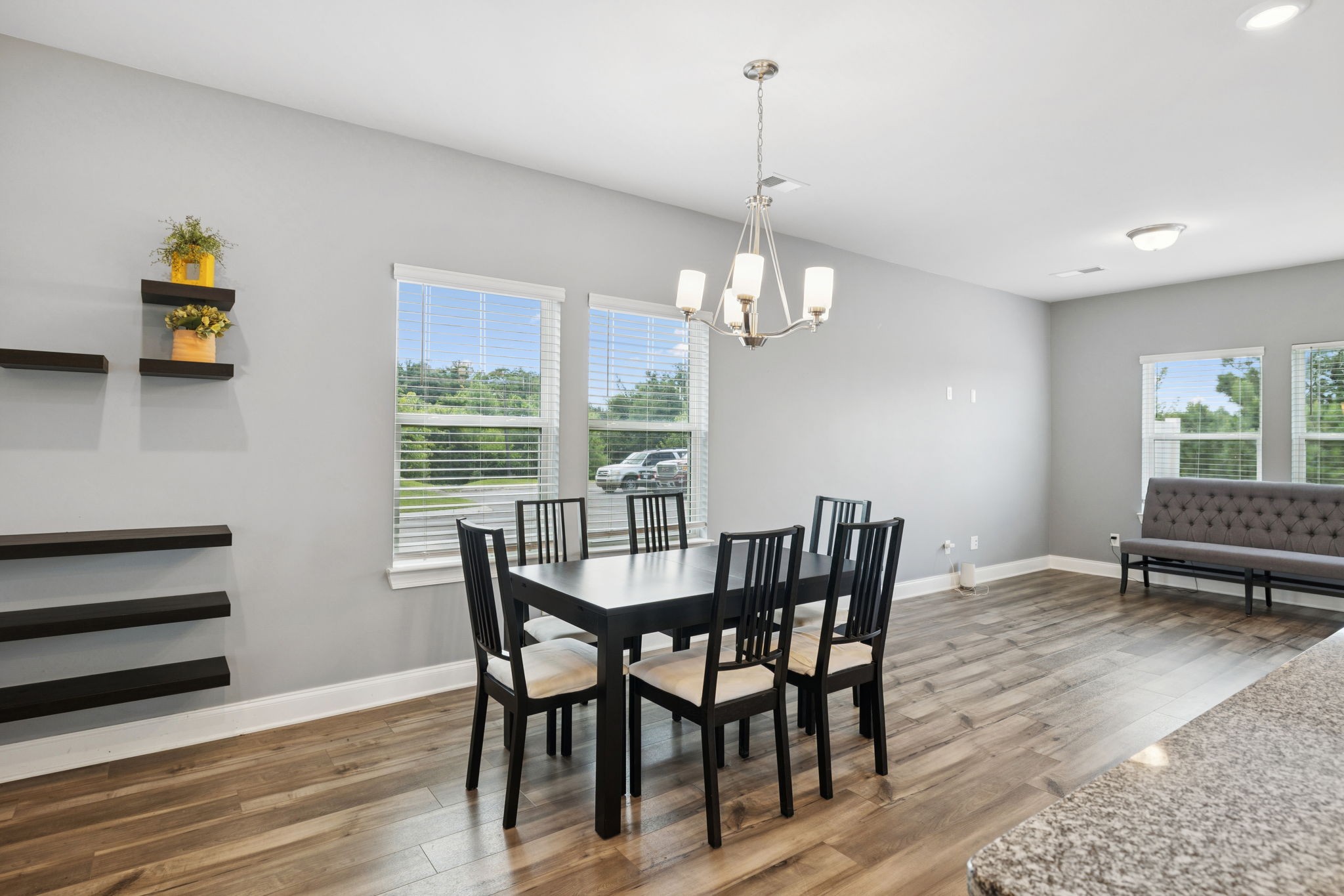 862 Longleaf Lane Columbia, TN 38401 - Photo 3 of 35 a view of a dining room with furniture window and wooden floor