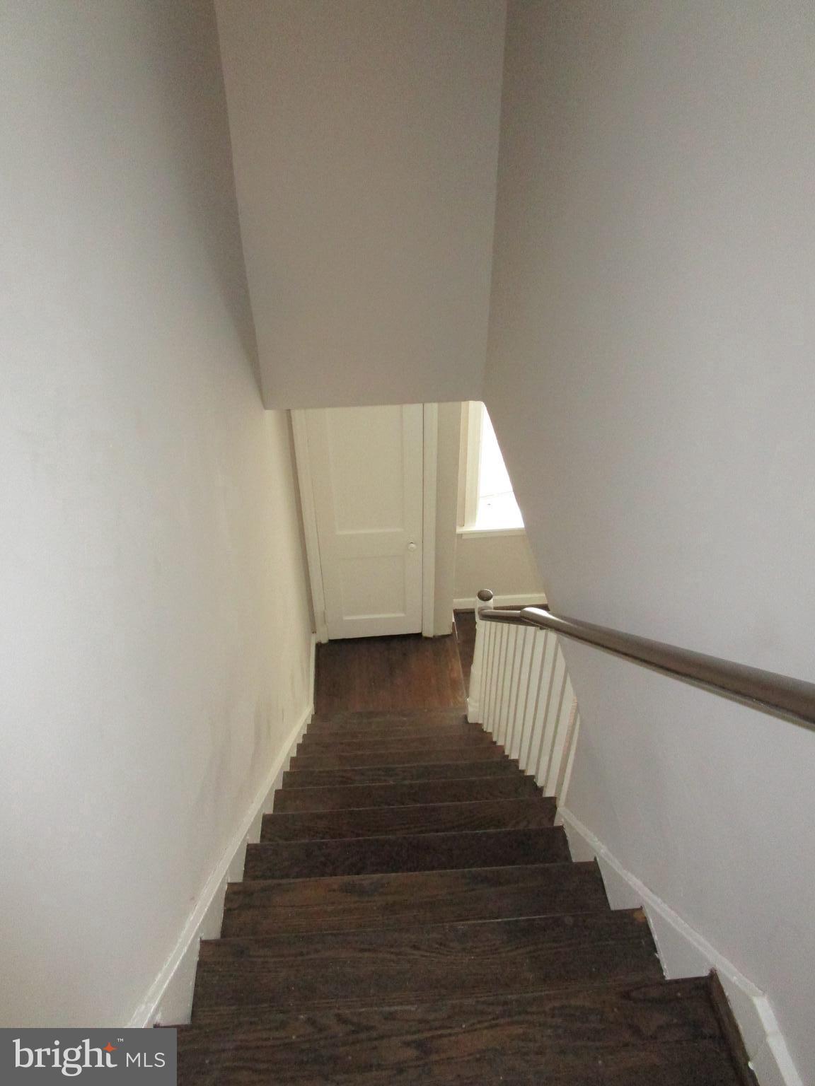 7256 Rutland Street Philadelphia, PA 19149 - Photo 22 of 30 STAIRS FROM 2ND FL TO LIVINGROOM