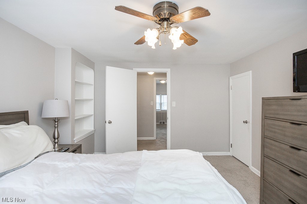 4242 Wyncote Road South Euclid, OH 44121 - Photo 16 of 22 Carpeted bedroom with ceiling fan