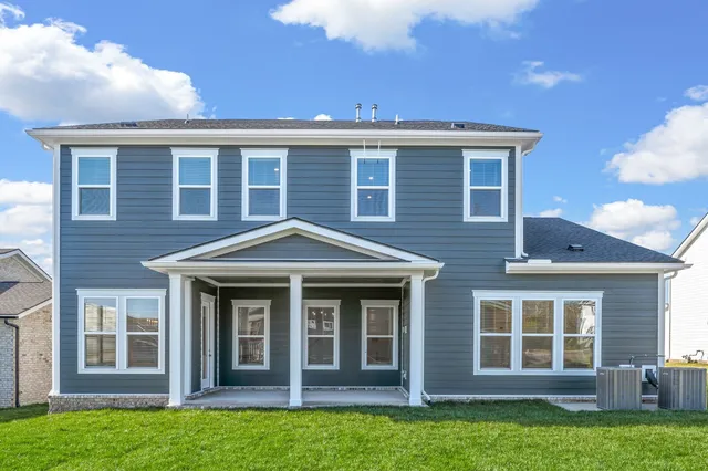 a view of a green field with lots of plants in it
