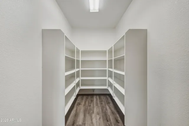 a view of a room with shelf