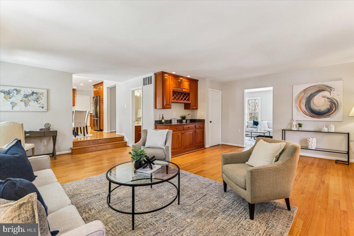 3105 Miller Heights Road Oakton, VA 22124 - Photo 12 of 60 a living room with furniture and a large window