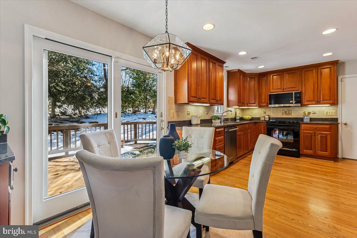 3105 Miller Heights Road Oakton, VA 22124 - Photo 16 of 60 Breakfast room off kitchen.