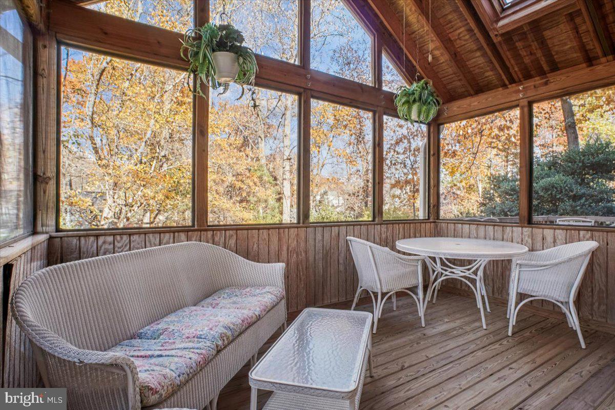 3105 Miller Heights Road Oakton, VA 22124 - Photo 24 of 60 Screened porch has removable glass panels.