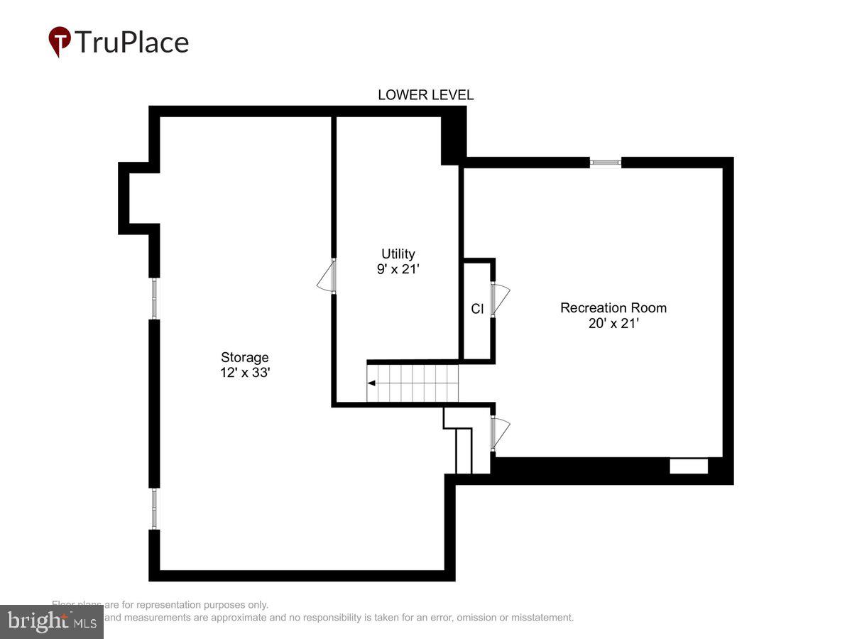 3105 Miller Heights Road Oakton, VA 22124 - Photo 60 of 60 Lower level floor plan
