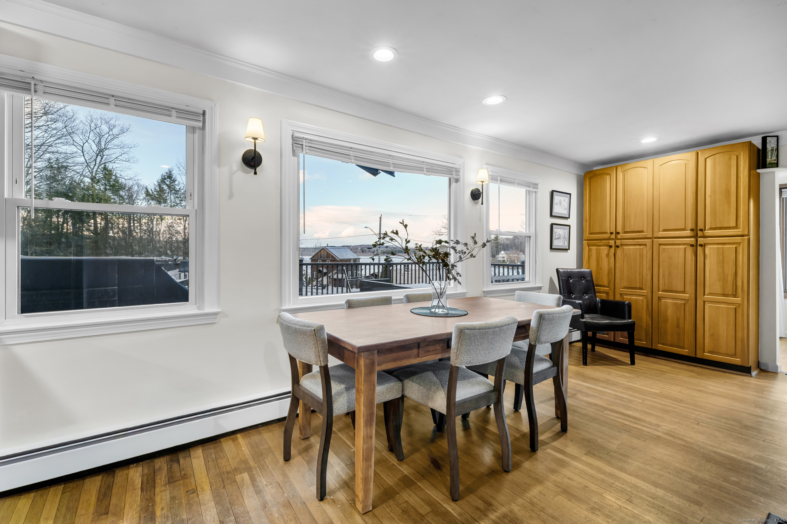 25 Cottage Grove Road Goshen, CT 06756 - Photo 17 of 38 a view of a dining room with furniture window and wooden floor