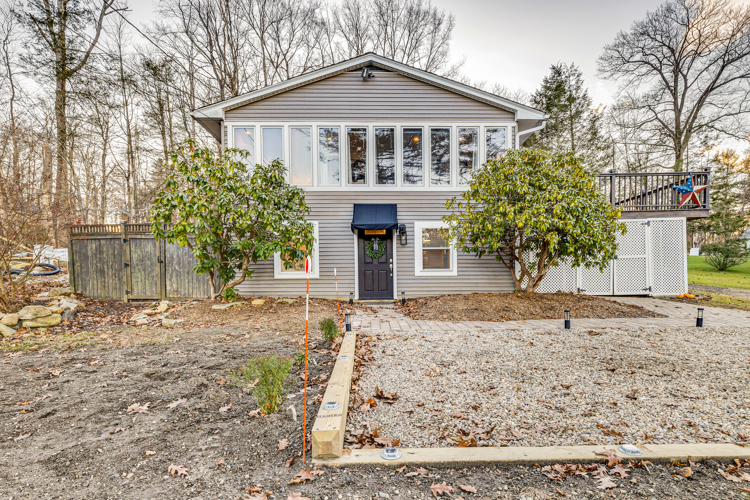 25 Cottage Grove Road Goshen, CT 06756 - Photo 3 of 38 a front view of a house with a yard