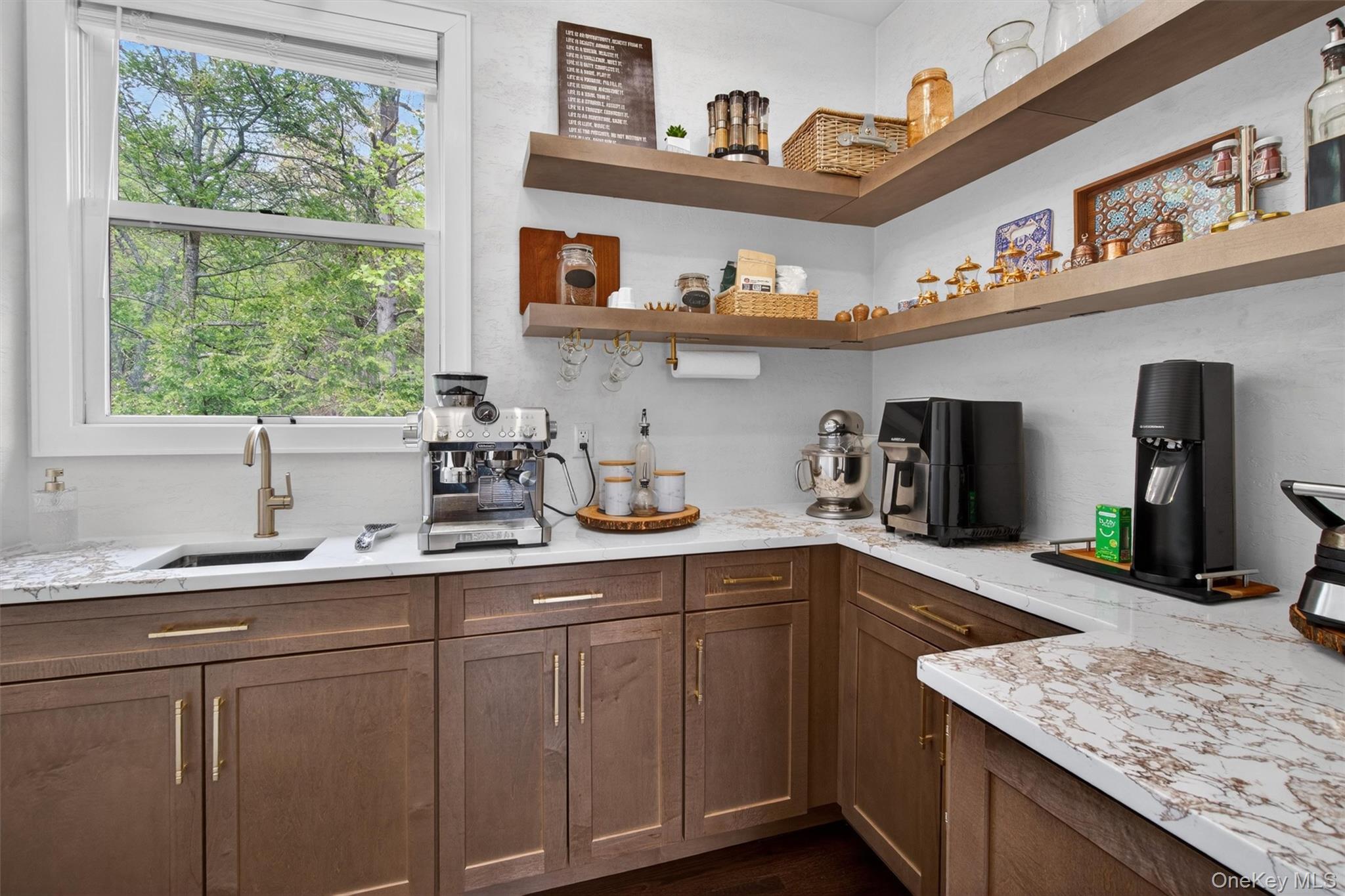 237 South Mountain Road New City, NY 10956 - Photo 16 of 49 Butlers pantry with custom cabinetry and 2nd sink