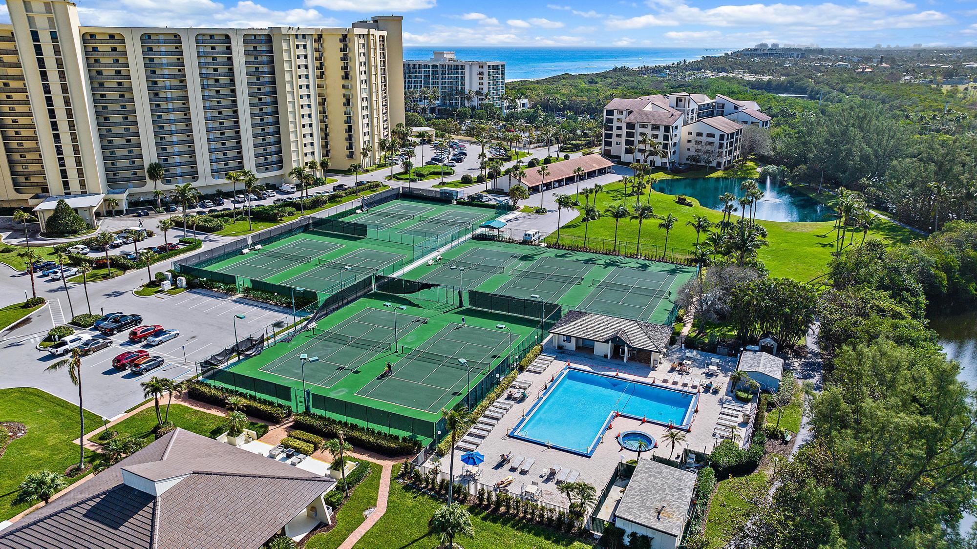 500 Ocean Trail Way, Unit 102 Jupiter, FL 33477 - Photo 20 of 25 Pool/Tennis