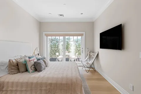 a city view from a balcony