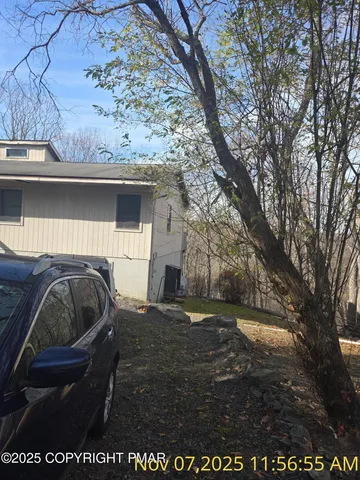 a car parked on the side of the road