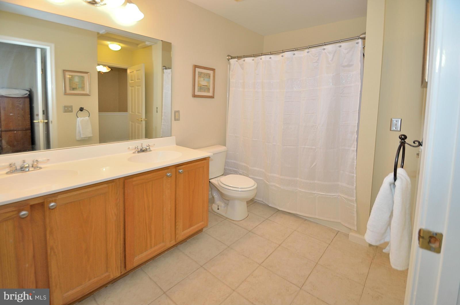 19933 Ridgecrest Square Ashburn, VA 20147 - Photo 17 of 19 a spacious bathroom with a sink a toilet and shower