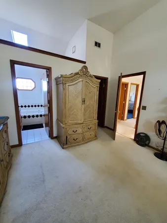 a view of a livingroom with a furniture