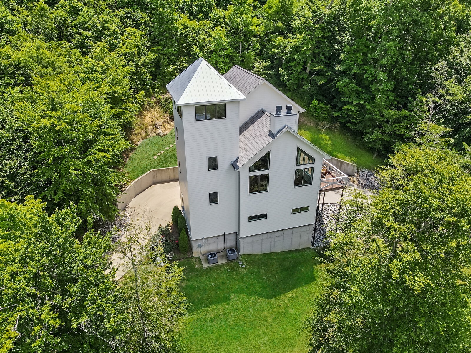 5304 Old Harding Road Franklin, TN 37064 - Photo 2 of 67 a white house with tall trees