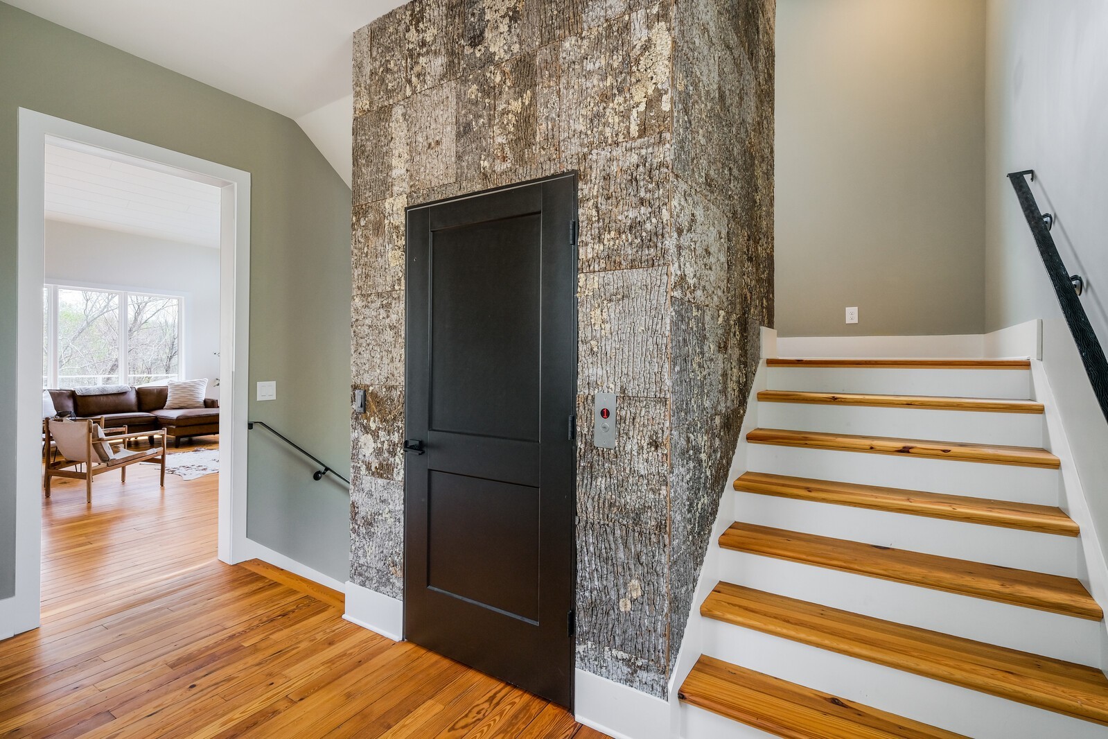 5304 Old Harding Road Franklin, TN 37064 - Photo 36 of 67 a view of bedroom with wooden floor and a front door