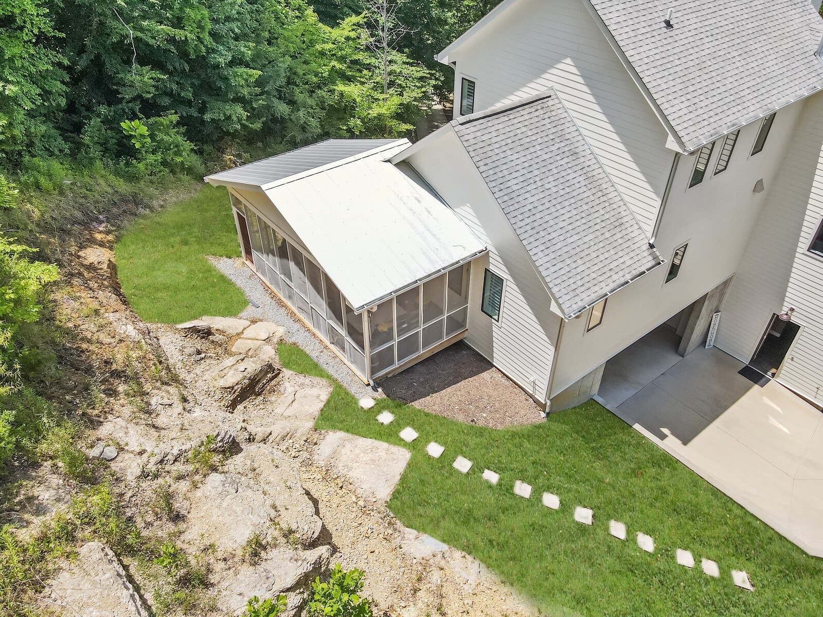 5304 Old Harding Road Franklin, TN 37064 - Photo 62 of 67 a view of a house with a yard