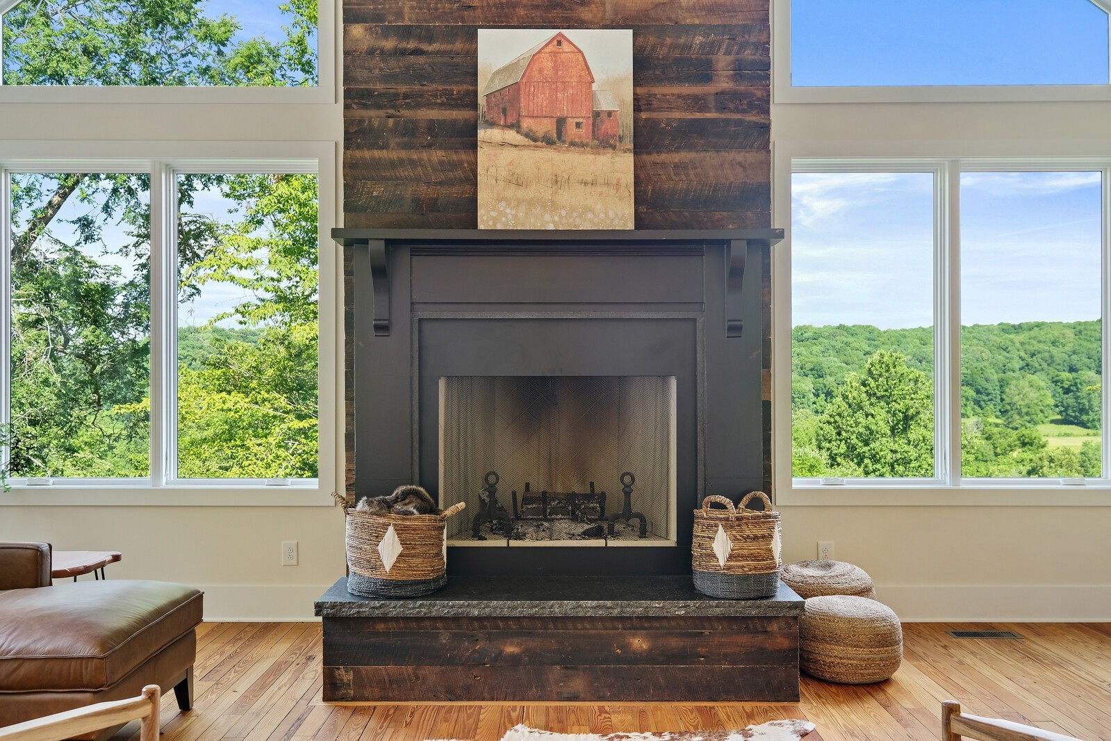 5304 Old Harding Road Franklin, TN 37064 - Photo 10 of 67 a living room with a fireplace